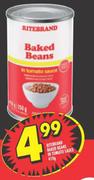Ritebrand Baked Beans In Tomato Sauce-410g