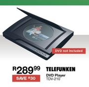 Telefunken DVD Player(TDV-210)