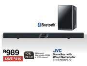 JVC Soundbar With Wired Subwoofer(TH-BY870/370)