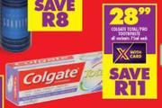 Colgate Total/Pro Toothpaste All Variants-75ml Each
