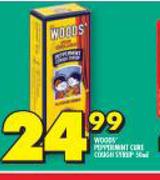 Woods Peppermint Cure Cough Syrup-50ml