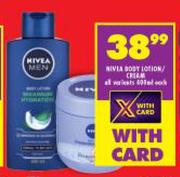 Nivea Body Lotion Cream All Variants-400ml Each
