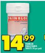 Painblok Paracetamol Tablets-24 Per Pack