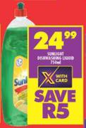 Sunlight Dishwashing Liquid-750ml