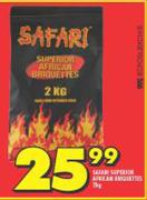 Safari Superior African Briquettes-2Kg