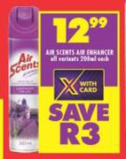 Air Scents Air Enhancer All Variants-200ml Each