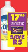 Omo Regular Foam Action Bleach-750ml