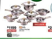 Muller & Haupt 12 Piece Pot Set MH-440-Per Set