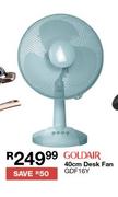 Goldair 40cm Desk Fan GDF16Y