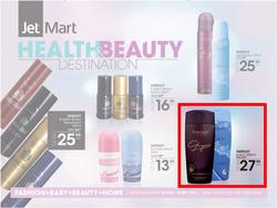 Jet Mart : Health & Beauty (25 Aug - 10 Sep 2017), page 1
