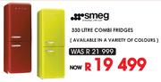smeg 330 Litre Combi Fridges