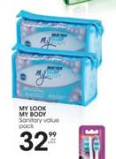 My Look My Body Sanitary Value Pack-Per Pack