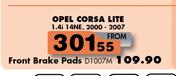 Service Kit For Opel Corsa Lite