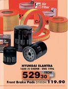 Service Kit For Hyundai Elantra 1600 J2 G4DNR, ENG1996