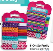 Oh So Pretty 28-Pack Waves & Solid Elastics