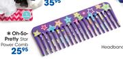 Oh So Pretty Star Power Comb