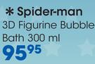 Spider-Man 3D Figurine Bubble Bath-300ml