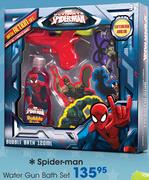 Spider-Man Water Gun Bath Set