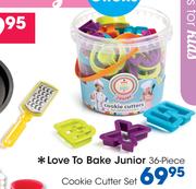 Love To Bake Junior 36-Piece Cookie Cutter Set