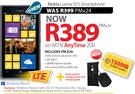 Nokia Lumia 925 Smartphone-On MTN Any Time 200