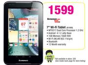Lenovo 7" Wi-Fi Tablet (A1000)
