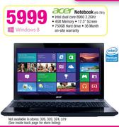 Acer Notebook (V3-731)
