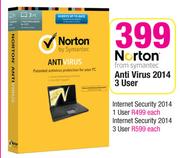 Norton Anti Virus 2014 3 User