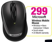 Microsoft Wireless Mobile Mouse