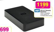 WD 2TB 3.5" Elements Hard Drive