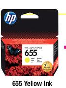 Hp 655 Yellow Ink