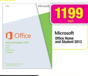 Microsoft Office Home And Student 2013
