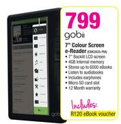 Gobii 7" Colour Screen e-Reader (EBK2835-PIA)