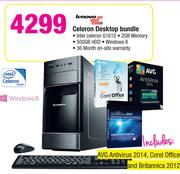 Lenovo Celeron Desktop Bundle