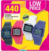 Casio Illuminator Digital Watches