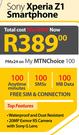 Sony Xperia Z1 Smartphone-On My MTNChoice 100