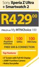 Sony Xperia Z Ultra+ Smartwatch 2-On My MTNChoice 100
