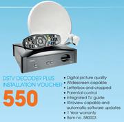 DSTV Decoder Plus Installation Voucher