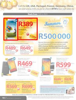 MTN : Y'ello Deals (2 Dec - 26 Dec 2013), page 10