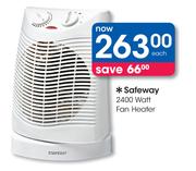 Safeway 2400Watt Fan Heater