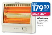 Safeway 2-Bar Quartz Heater JA2502