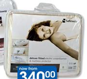 Safeway Fitted Electric Single Underblanket