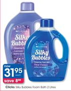 Clicks Silky Bubbles Foam Bath-2Ltr Each