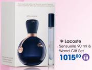 Lacoste Sensuelle 90ml & Wand Gift Set