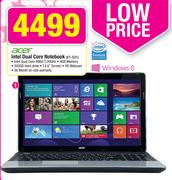 Acer Intel Dual Core Notebook E1-531