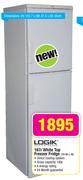 Logik 167Ltr White Top Freezer Fridge TS180 L-W