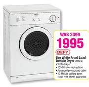 Defy 5kg White Front Load Tumble Dryer DTD252