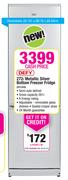Defy 272Ltr Metallic Silver Bottom Freezer Fridge DFC409