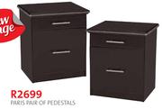 Paris Pair Of Pedestals