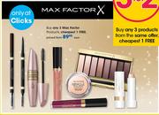 Max Factor Products-Each