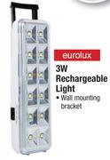 Eurolux 3W Rechargeable Light